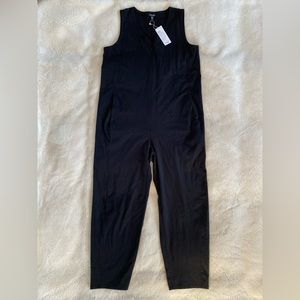 NWT Eileen Fisher lantern jumpsuit in organic cotton blend | Size small